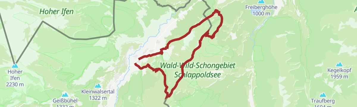 Route map: Fellhorngrat-Runde übers Söllereck
